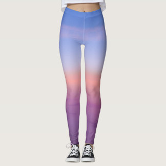 Lavendel-Himmel "Live-" in den Leggings