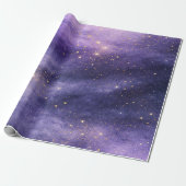 Lavendel Himmels Luxus Geschenkpapier (Ungerollt)