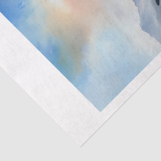 Lavendel-Hochland-Kuhgewebe Seidenpapier (Ausschnitt)