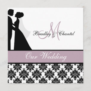 Lavendel Hochzeit Einladung