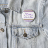 Lavendel-Hochzeits-Party-Knopf Button (Beispiel)