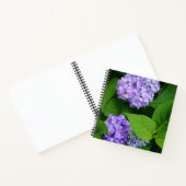 Lavendel Hortensie Notizblock (Innenseite)