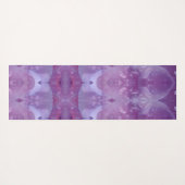 Lavendel Ikat 11 Yogamatte (Rückseite (Horizontal))