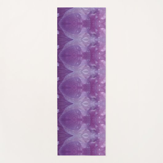 Lavendel Ikat 11 Yogamatte (Vorderseite)