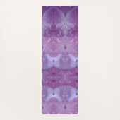 Lavendel Ikat 11 Yogamatte (Rückseite)