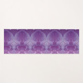 Lavendel Ikat 11 Yogamatte (Vorderseite (Horizontal))