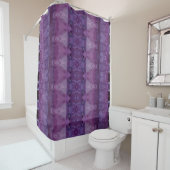 Lavendel Ikat 13 Duschvorhang (Beispiel)