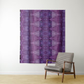 Lavendel Ikat 13 Wandteppich (Beispiel)