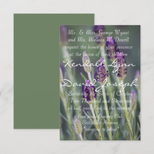 Lavendel in Bloom Einladung