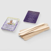 Lavendel in der Beerdigung von Erinnerungen Fächer (Non-assembled)