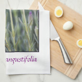 Lavendel in der Blüte Geschirrtuch (Viertel Falte)
