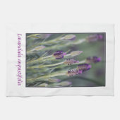 Lavendel in der Blüte Geschirrtuch (Horizontal)