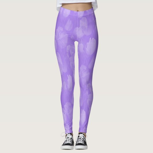 Lavendel in der Liebe.... Leggings (Vorderseite)