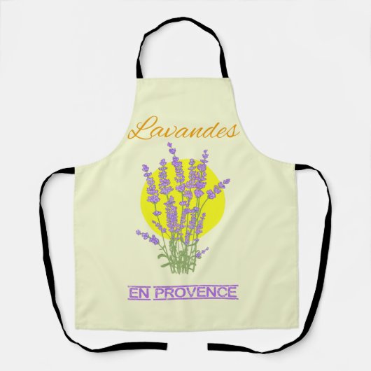 Lavendel in der Provence Schürze (Vorderseite)