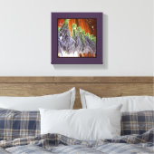 Lavendel in einer Scheune Leinwanddruck (Insitu (Schlafzimmer))