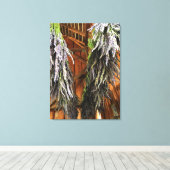 Lavendel in einer Scheune Leinwanddruck (Insitu (Holzboden))
