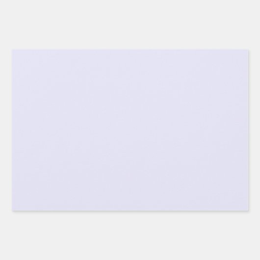 Lavendel in fester Farbe Pastellpapierblätter Geschenkpapier Set (Vorderseite 2)