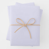 Lavendel in fester Farbe Pastellpapierblätter Geschenkpapier Set (Beispiel)