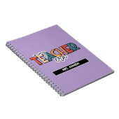 Lavendel in meiner Lehrerzeitschrift Notizblock (Rechte Seite)