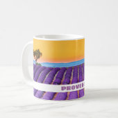 Lavendel in Provence Kaffeetasse (Vorderseite Links)