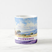 Lavendel in Provence Kaffeetasse (Mittel)