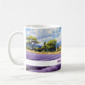Lavendel in Provence Kaffeetasse (Links)