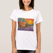 Lavendel in Provence T-Shirt (Vorderseite)