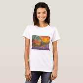 Lavendel in Provence T-Shirt (Vorne ganz)