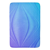 Lavendel in Violett-Kontur Badematte (Vorderseite Vertikal)