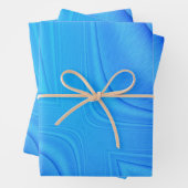 Lavendel in Violett-Kontur Geschenkpapier Set (Beispiel)