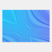 Lavendel in Violett-Kontur Geschenkpapier Set (Vorderseite)