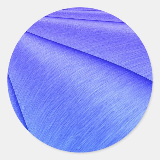 Lavendel in Violett-Kontur Runder Aufkleber (Vorderseite)