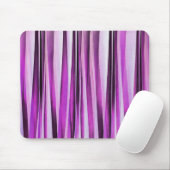 Lavendel-, Iris-und Trauben-Stripy Muster Mousepad (Mit Mouse)