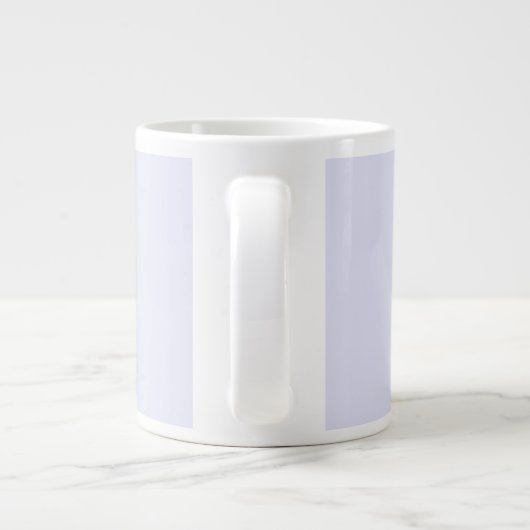 Lavendel Jumbo-Tasse (Rückseite)