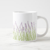 Lavendel-Jumbo-Tasse Jumbo-Tasse (Rechts)