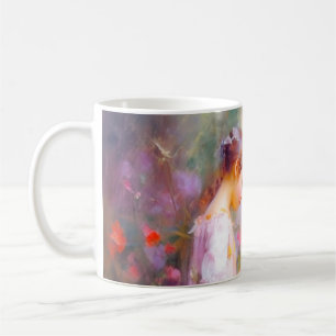 Lavendel Kaffeetasse
