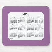 Lavendel-Kalender 2016 durch Janz Mousepad (Vorne)