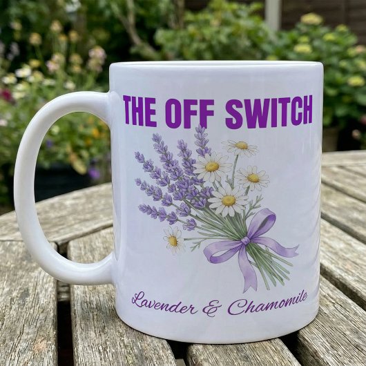 Lavendel-Kamille-Schlaftee-Rezept Kaffeetasse