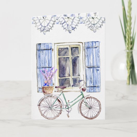 Lavendel Karte (Vorderseite)