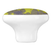 Lavendel-Keramik Keramikknauf (Seitenansicht)