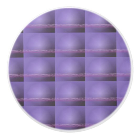 Lavendel Keramikknauf (Vorderseite)