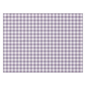 Lavendel klassisches Gingham-Karo Tischdecke (Vorderseite (Horizontal))