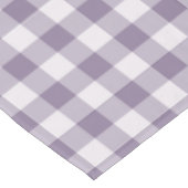 Lavendel klassisches Gingham-Karo Tischdecke (Schrägansicht)