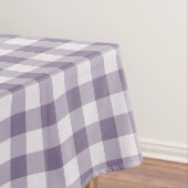 Lavendel klassisches Gingham-Karo Tischdecke (Beispiel)