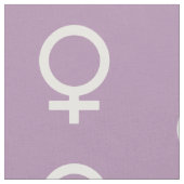 Lavendel-Kraut-Frau-Symbol Stoff (Nahaufnahme)