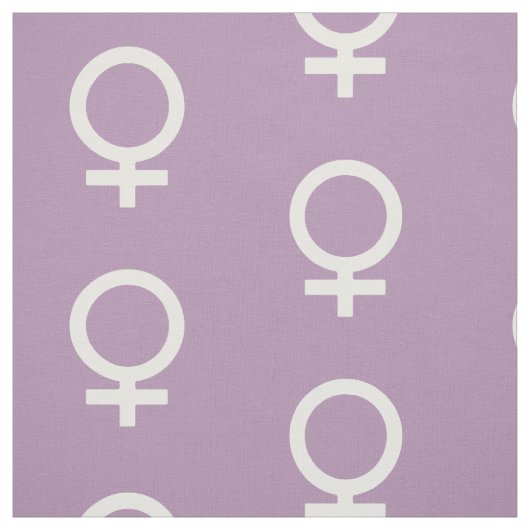 Lavendel-Kraut-Frau-Symbol Stoff (Muster)