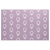 Lavendel-Kraut-Frau-Symbol Stoff (Fat Quarter (45,7 x 55,9 cm))