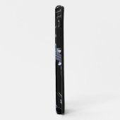 Lavendel-Kräuterpflanze-Gefärbte Krawatte Case-Mate iPhone Hülle (Hinten/Links)