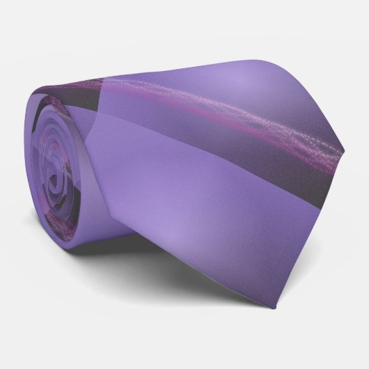 Lavendel Krawatte (Gerollt)