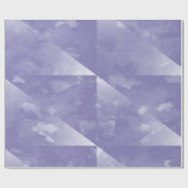 Lavendel Kristalle... Geschenkpapier (Flach)